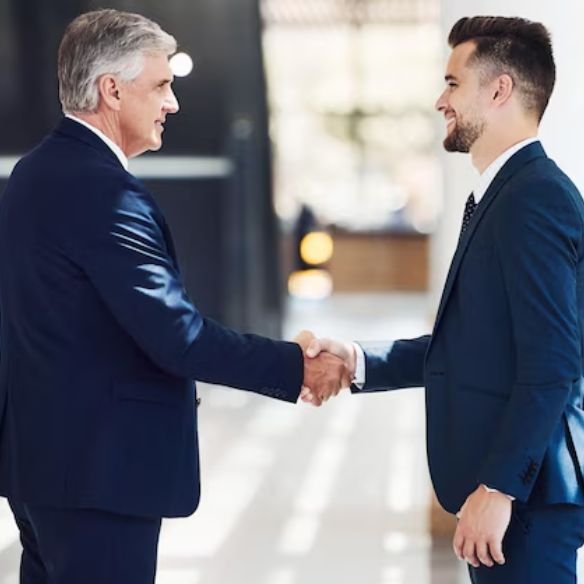 Modern corporate office environment